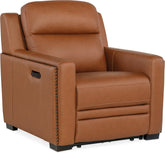 Hooker Furniture Living Room McKinley Power Recliner with Power Headrest & Lumbar